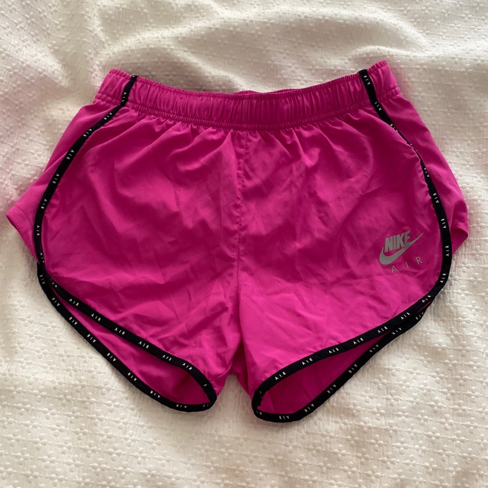 Nike shorts, neon pink size small